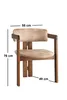 Skye Decor, CO - 032, Stuhl, 100 % HOLZ, Nussbaum, 58 x 49 Produktbild-Vorschau 4
