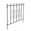 Schmuckzaun Metallzaun Gartenzaun 72x67 cm Zaunelemente 2er Produktbild-Vorschau 5