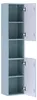 Mobile da bagno alto 140 cm in denim suedette con Anteprima dell’immagine prodotto 4