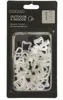 A package of Lumineo gutter hooks for securing light sets. Produktbild-Vorschau