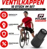 10er Set: Presta Fahrrad Ventilkappen; Farbe: Schwarz Produktbild-Vorschau 4