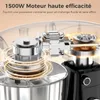 Robot pâtissier YASHE 1500 W, bols 4,5 L et 5 L, 10 Voir les images du produit 4