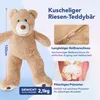 Riesenteddybär XXL 100cm - Kuscheltier Plüschbär Kuschelbär Produktbild-Vorschau 3