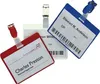 DURABLE Namensschild 60x90mm mit Clip 5 St., 861219 Produktbild-Vorschau 1
