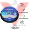 Verbatim BD-R DL Blu-ray Rohlinge 10er Spindel Produktbild-Vorschau 4
