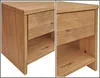 Nachtkommode Nachttisch Nachtschrank Eiche geölt 90.20-K46 Produktbild-Vorschau 7