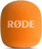 Rode Handadapter Interview GO Orange mit Fell-Windschutz Produktbild-Vorschau 4