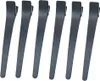 Haarklammern schwarze Haarspangen 12,5 cm 6 Stück Produktbild-Vorschau 2