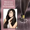 hair2heart Premium Extensions Echthaar Bondings glatt - 25 Produktbild-Vorschau 2