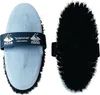 Two views of a horse grooming brush, one showing the handle and the other the bristles. Produktbild-Vorschau