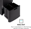 KlarsteinRoyal Trash Matte Black, kosz na śmieci z Podgląd zdjęcia produktu 5