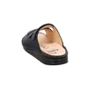 A dark blue sandal is shown from a side-rear angle against a white background. Produktbild-Vorschau
