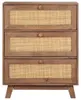 vidaXL Sideboard 61x35x76 cm Massivholz Mango Produktbild-Vorschau 1