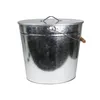 Ascheeimer 24 L für Kamin, Ofen & Grill verzinkt 39 x 27 x Produktbild-Vorschau 2