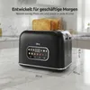Olvy Toaster, Touchscreen mit Timer, 7 Bräunungsstufen, Produktbild-Vorschau 3