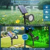 T-SUNUS Zonnestraler voor de tuin, 4 LED zonnepanellampen Productafbeelding-voorbeeld 3