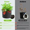 5szt Tkanina doniczkowa 3 galony Torebka do sadzenia Podgląd zdjęcia produktu 6