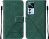 Xiaomi 12T Pro Hülle, Schlank Prägung Flip Leder Produktbild-Vorschau 1