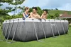 Piscina con struttura rettangolare rattan 4.04m x 2.01m x Anteprima dell’immagine prodotto 4