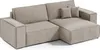 FEDVE Ecksofa Sekwana MINI L Form Sofa Schlaffunktion Produktbild-Vorschau 1
