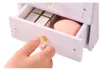 Lean Mini Toilette Make-Up Spiegel Schublade Ohren Aus Holz Produktbild-Vorschau 2