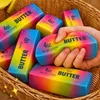 Lustiger Anti Stress Knautschball in Butter-Optik | Squishy Produktbild-Vorschau 4