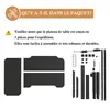 Hilodesk 150cm L Form Bureau réglable en hauteur-Bureau Voir les images du produit 8