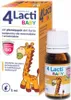 A product shot of a box and bottle of 4 Lacti Baby probiotic drops for infants. Náhľad obrázku produktu