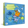 A children's advent calendar box with a space-themed illustration. Náhled obrázku produktu