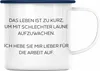 Trendation - Lustige Emaille Tasse mit Spruch für Frauen Produktbild-Vorschau 1