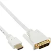 InLine 17665U, 5 meter, DVI-D, HDMI, Goud, Wit, Productafbeelding-voorbeeld 1