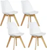 WOLTU 4er Set Esszimmerstühle Küchenstuhl Design Stuhl Produktbild-Vorschau 2