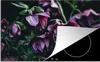 KitchenYeah© Herdabdeckplatte Blumen - Hell - Rosa , Produktbild-Vorschau 1