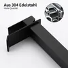 Homelody Wasserhahn Bad Wasserfall Badarmaturen Schwarz Produktbild-Vorschau 5