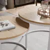 Idohome - Runder Couchtisch 2in1 LAVO mit Metalgestell, Produktbild-Vorschau 3