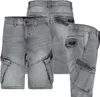 Cargo Jeans Kratky Bermuda s bočními kapsami | Náhled obrázku produktu 7