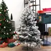 SVITA Weihnachtsbaum künstlich Schnee Tannenzapfen Beeren Produktbild-Vorschau 3