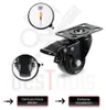 bestTools Werkbankrollen, 50 mm, 360° draaibaar, set van 4, Productafbeelding-voorbeeld 5