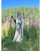 Wikinger Gürtel grün aus Baumwolle, "Elina" Produktbild-Vorschau 2
