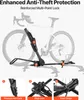VEVOR Dachfahrradträger 15 kg Tragkraft, klappbarer Produktbild-Vorschau 4