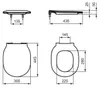 Ideal Standard WC-Sitz Connect Air mit Softclosing Produktbild-Vorschau 14