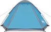 vidaXL Tente de camping dôme 4 personnes bleue étanche à Voir les images du produit 6