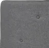Čelní čelo 'Tokke' čalouněný panel 180 x 48 cm šedý Náhled obrázku produktu 5