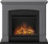 Cheminée électrique décorative "Helmi" Gris foncé - Voir les images du produit 1