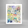 Poster - Poster ohne Rahmen - Straße Graffiti Wand Produktbild-Vorschau 4