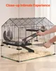 VEVOR Hamsterkäfig, 360° Sicht Transparenter Produktbild-Vorschau 6