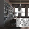 Pendelleuchte aus Chrom mit Glaskristallelementen Produktbild-Vorschau 2
