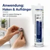 KLEIBERIT 601.1 STP Montageklebstoff weiß – elastischer Produktbild-Vorschau 9