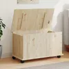 vidaXL Kufer na kółkach ALTA 73x39,5x43 cm lite drewno Podgląd zdjęcia produktu 2