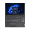 A laptop is shown from a top-down, slightly angled view, open and displaying its screen and keyboard. Produktbild-Vorschau